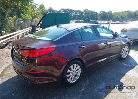 2014 Kia Optima Ex z USA, uszkodzony, nr VIN 5XXGN4A72EG344440